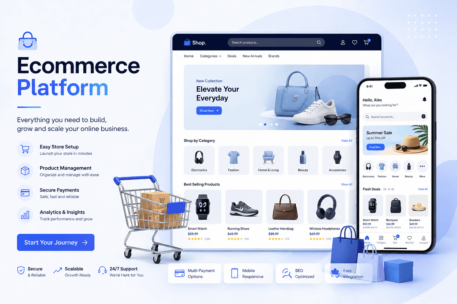 Ecommerce Platform preview